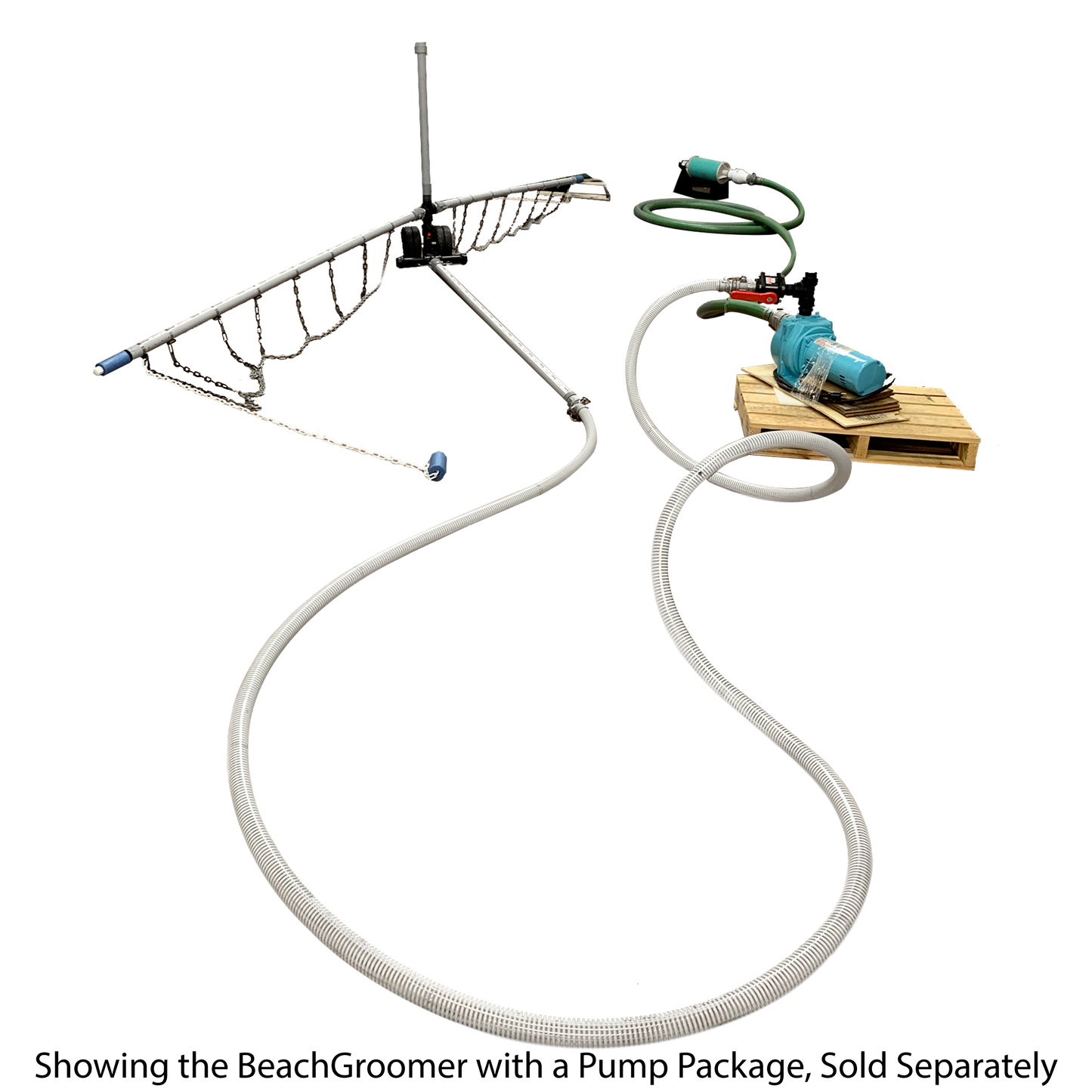 BeachGroomer Automated Aquatic Lake Weed Control Device – Basic Package