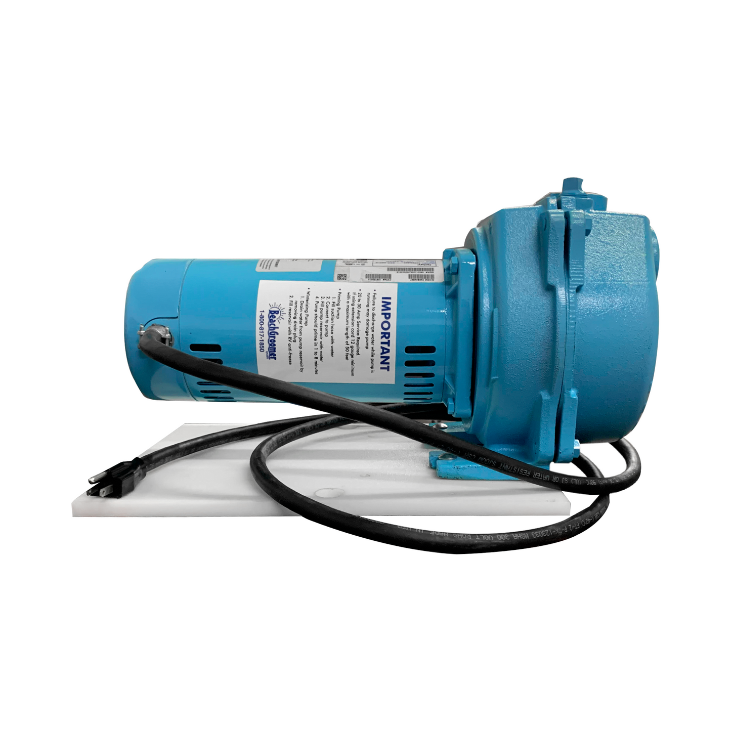 2 HP Little Giant Centrifugal Lawn Lake Irrigation Pump LSP-200-C If 8′ Power Cord is needed choose